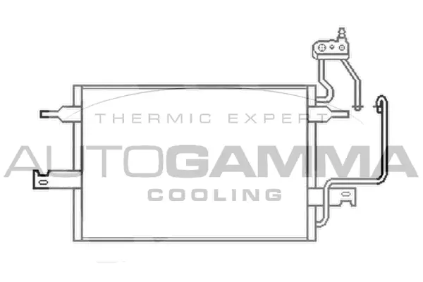 Condenser, air conditioning (103523)