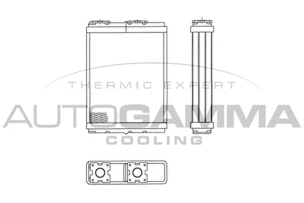 Heat Exchanger, interior heating (103510)
