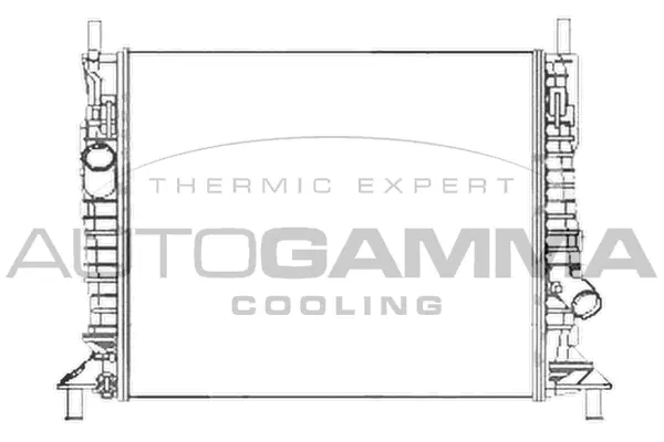 Radiator, engine cooling (103422)