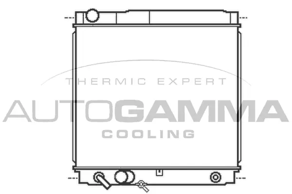 Radiator, engine cooling (105494)