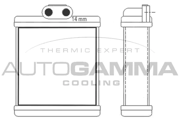 Heat Exchanger, interior heating (104104)