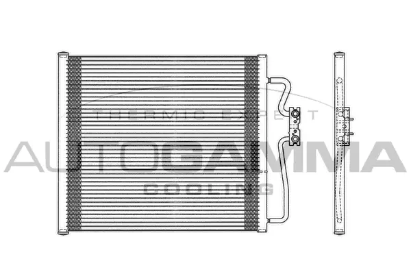 Condenser, air conditioning (102615)
