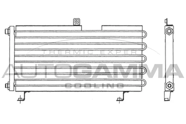 Condenser, air conditioning (101585)