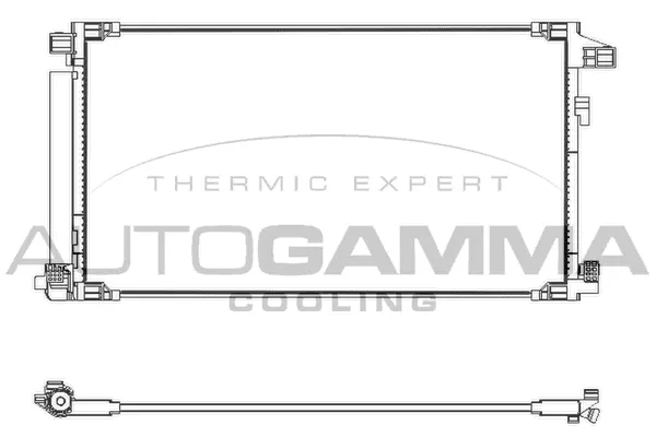 Condenser, air conditioning (107887)