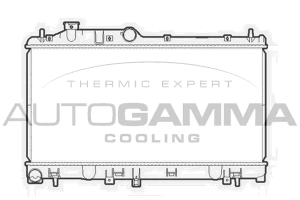 Radiator, engine cooling (105931)
