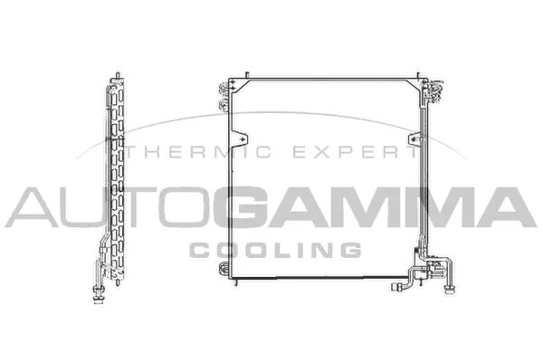 Condenser, air conditioning (304514)