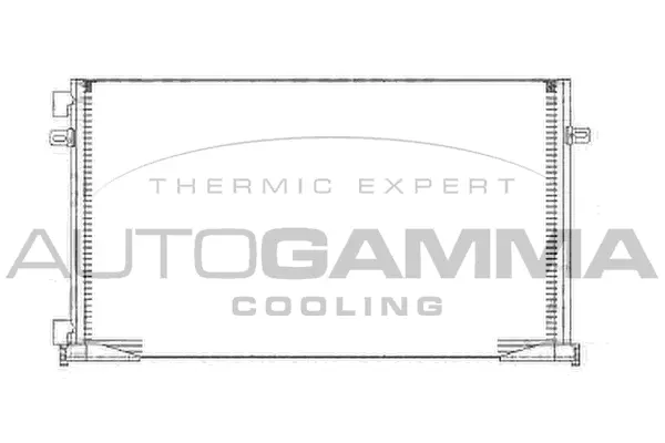 Condenser, air conditioning (105021)