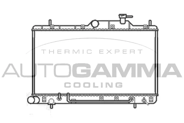 Radiator, engine cooling (103558)