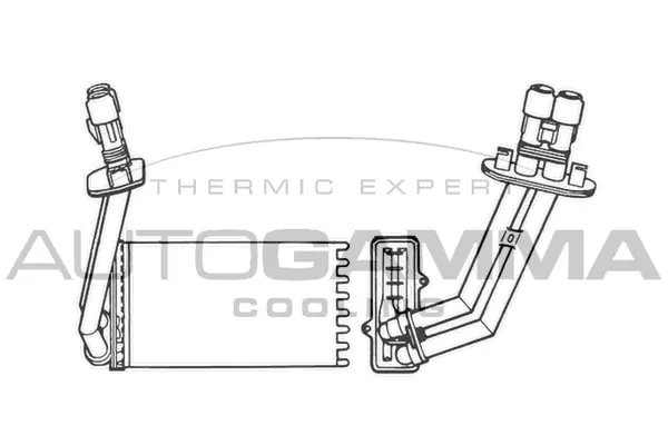 Heat Exchanger, interior heating (101664)
