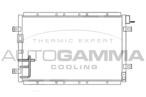 Condenser, air conditioning (103847)