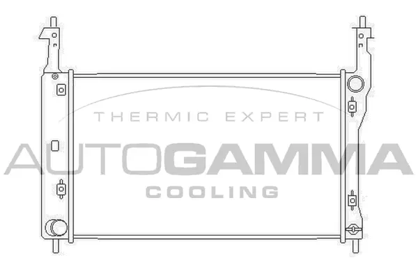 Radiator, engine cooling (104251)