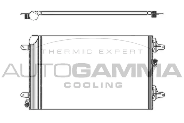 Condenser, air conditioning (103151)