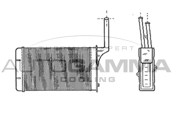 Heat Exchanger, interior heating (101682)