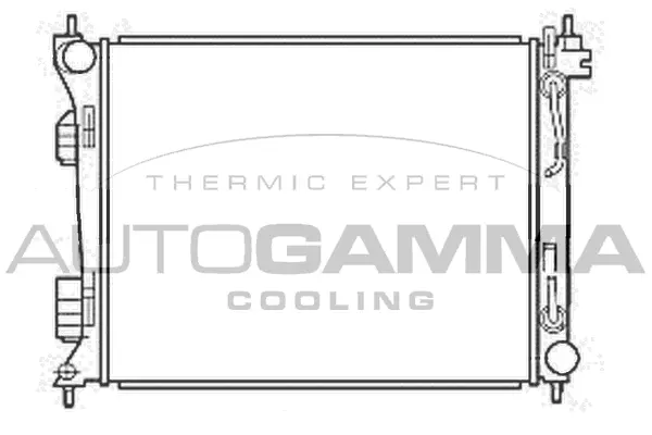 Radiator, engine cooling (107068)