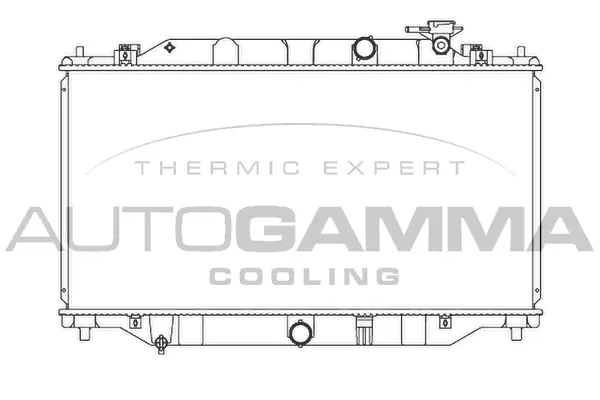 Radiator, engine cooling (107350)