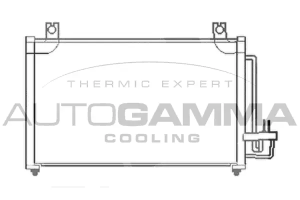 Condenser, air conditioning (103819)