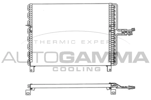 Condenser, air conditioning (102688)