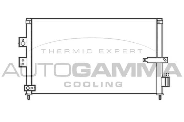 Condenser, air conditioning (105381)