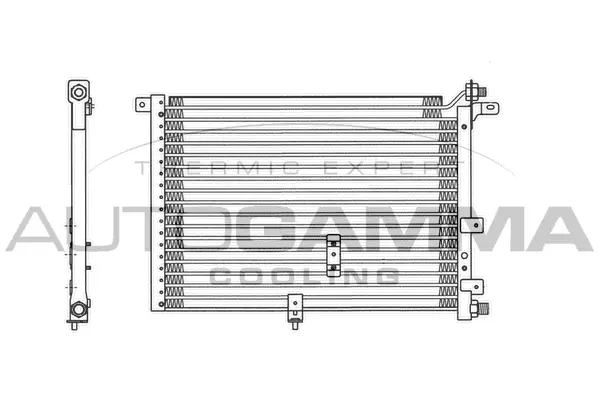 Condenser, air conditioning (102777)