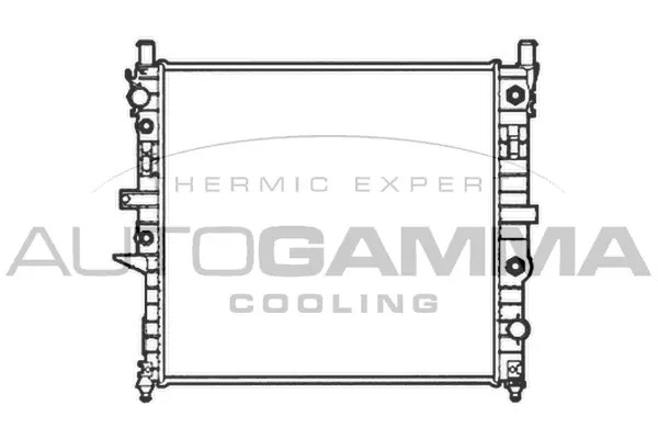 Radiator, engine cooling (102922)