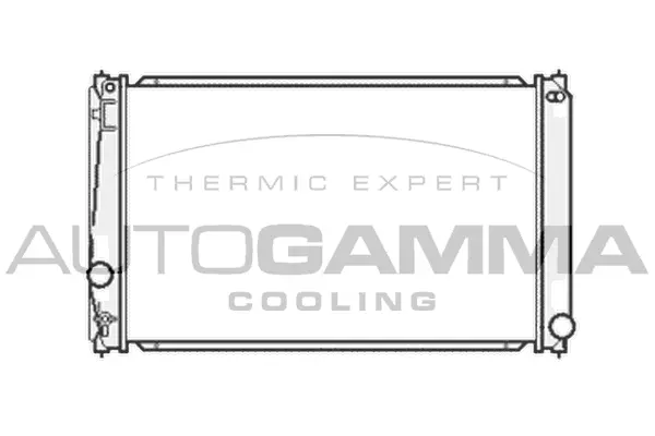 Radiator, engine cooling (105185)