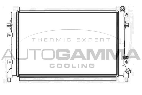 Radiator, engine cooling (107817)