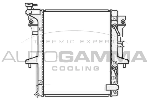 Radiator, engine cooling (105662)