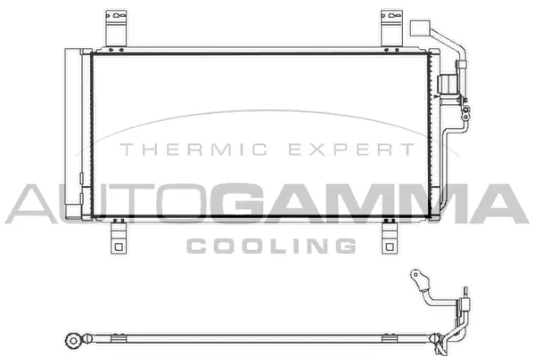 Condenser, air conditioning (107874)