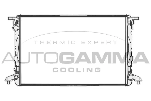 Radiator, engine cooling (107911)