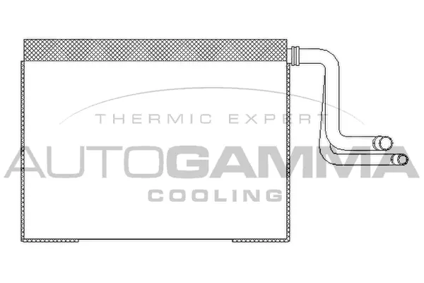 Evaporator, air conditioning (112084)