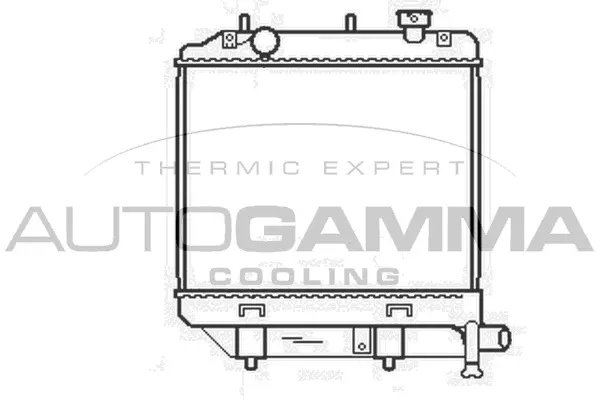 Radiator, engine cooling (104676)