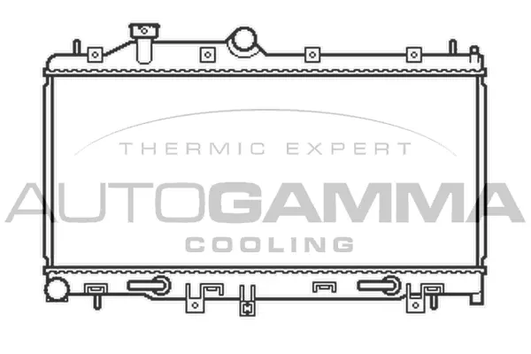 Radiator, engine cooling (105492)