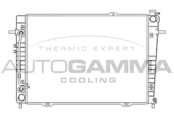 Radiator, engine cooling (107072)