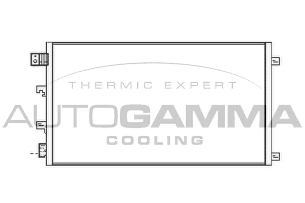 Condenser, air conditioning (104578)