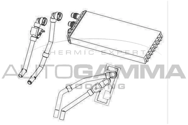 Heat Exchanger, interior heating (105731)