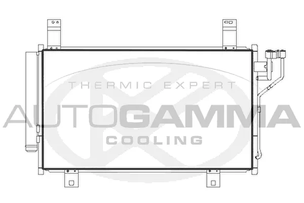 Condenser, air conditioning (107279)
