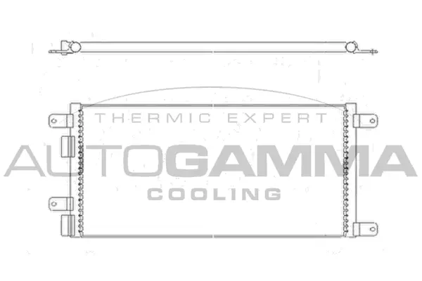 Condenser, air conditioning (103325)
