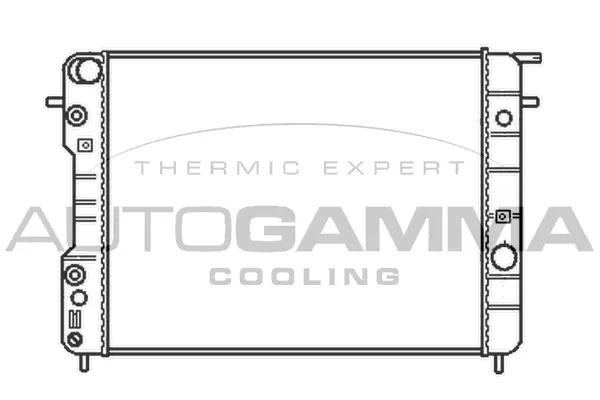 Radiator, engine cooling (102253)