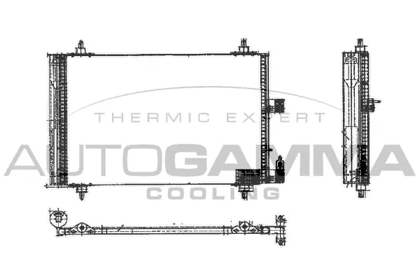 Condenser, air conditioning (102748)