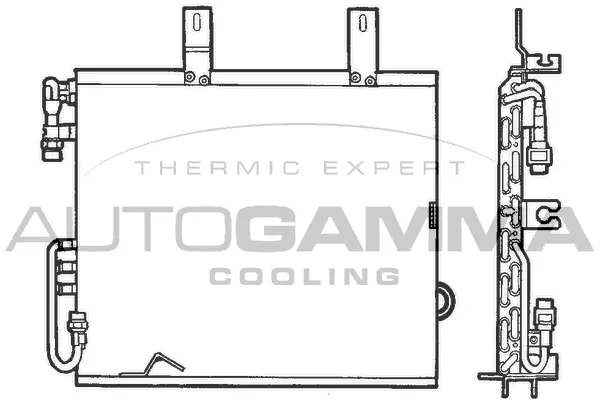 Condenser, air conditioning (101573)