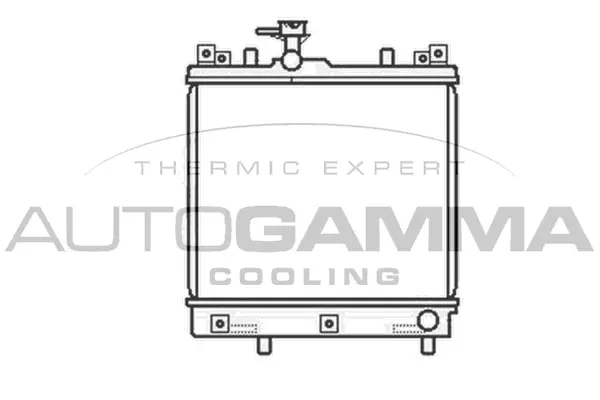 Radiator, engine cooling (104190)