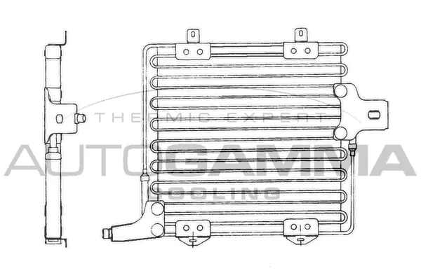 Condenser, air conditioning (101786)