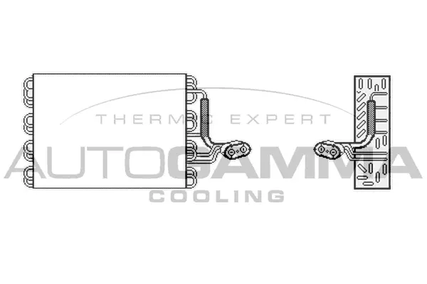 Evaporator, air conditioning (112065)