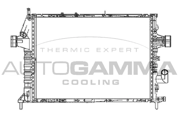 Radiator, engine cooling (102526)