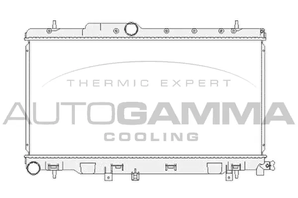 Radiator, engine cooling (104187)