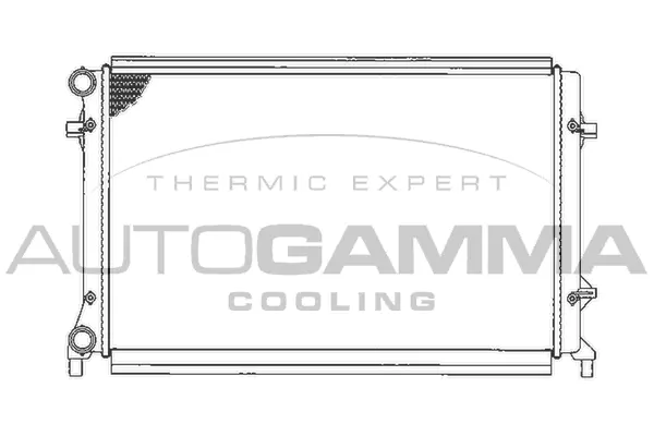 Radiator, engine cooling (103613)