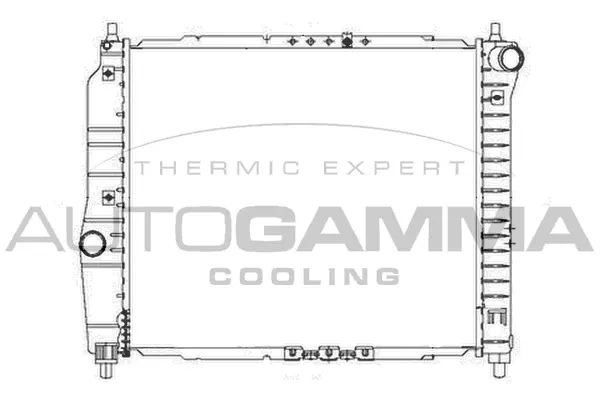 Radiator, engine cooling (103648)