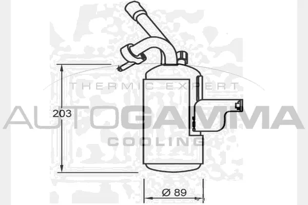 Dryer, air conditioning (106387)