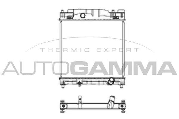 Radiator, engine cooling (105904)