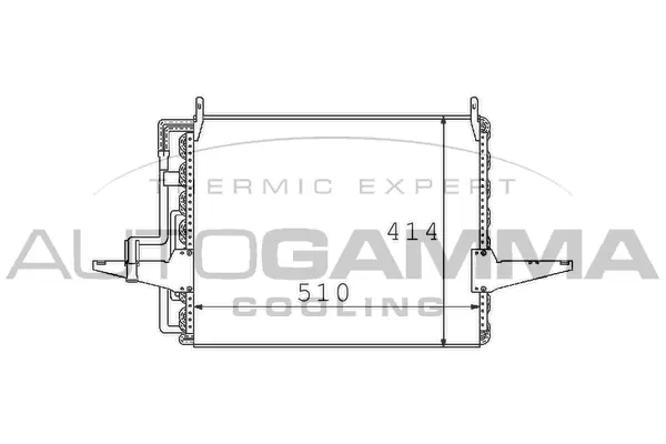 Condenser, air conditioning (101562)